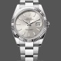 Replica Rolex Datejust 126334 0003 Fluted Bezel Silver Dial 41MM Herren Replica Uhr