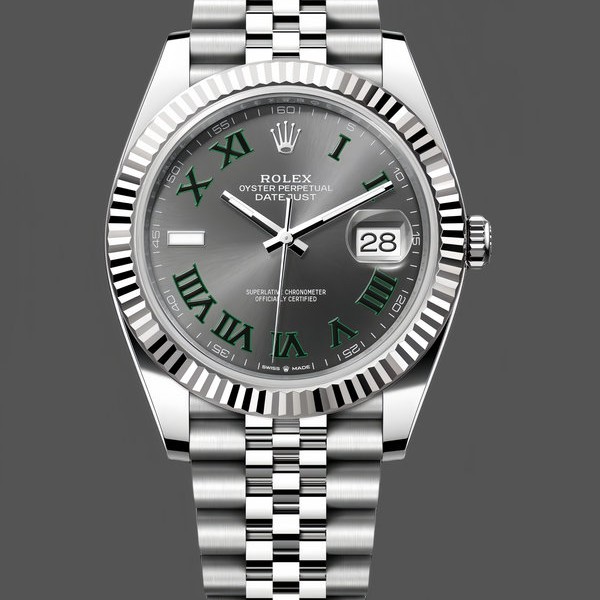 Replica Rolex Datejust 126334 0022 41mm Slate Grey Roman Dial Herrenuhr Klassisches Design
