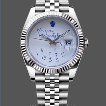 Replica Rolex Datejust 126334 41mm Who Cares Zifferblatt