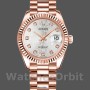 Replica Rolex Datejust 178275 Everose Gold Jubile Silver Dial 31mm Lady Replica Uhr