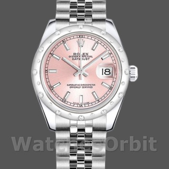 Replica Rolex Datejust 178344 Pink Dial Jubilee Bracelet 31MM Lady Replica Uhr
