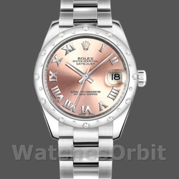 Replica Rolex Datejust 178344 Pink Roman Dial 31MM Lady Replica Uhr