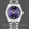 Replica Rolex Datejust 178344 Purple Dial VI Diamonds 31MM Lady Replica Uhr Exklusive Damen Replica Uhr kaufen
