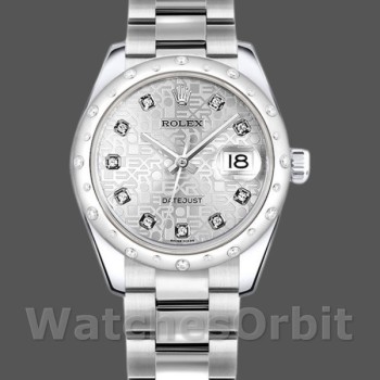 Replica Rolex Datejust 178344 Silver Jubilee Diamond Dial 31MM Lady Replica Uhr