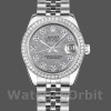 Replica Rolex Datejust 178384 Meteorite Grey Dial Diamond Bezel 31MM Lady Replica Uhr Exklusive Damen Replica Uhr kaufen