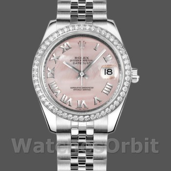 Replica Rolex Datejust 178384 Pink Mother of Pearl Dial 31MM Lady Replica Uhr