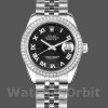 Replica Rolex Datejust 178384 Edelstahl Black Sunburst Zifferblatt 31MM Lady Replica Uhr Exklusive Damen Replica Uhr kaufen