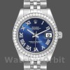 Replica Rolex Datejust 178384 Edelstahl Blaues Römisches Zifferblatt 31MM Lady Replica Uhr Exklusive Damen Replica Uhr kaufen
