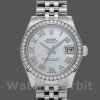 Replica Rolex Datejust 178384 White Mother of pearl Dial 31MM Lady Replica Uhr Exklusive Damen Replica Uhr kaufen