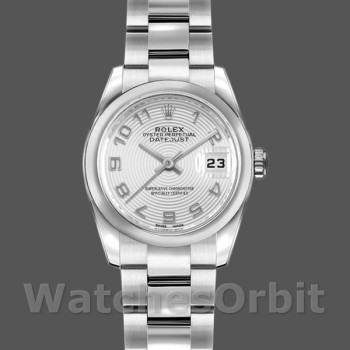 Replica Rolex Datejust 179160 Konzentrischer Kreis Silber Zifferblatt 26MM Lady Replica Uhr