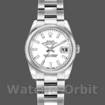 Replica Rolex Datejust 179160 Domed Bezel White Index Dial 26MM Lady Replica Uhr