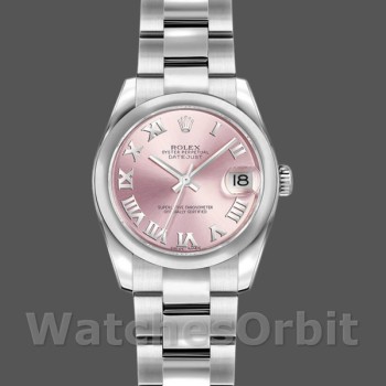 Replica Rolex Datejust 179160 Oyster Armband Pink Roman Dial 26MM Lady Replica Uhr