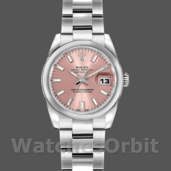 Replica Rolex Datejust 179160 Pink Index Dial Domed Bezel 26MM Lady Replica Uhr