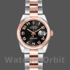 Replica Rolex Datejust 179161 Edelstahl und Everose Gold Konzentrischer Kreis Schwarzes Zifferblatt 26MM Lady Replica Uhr Exklusive Damen Replica Uhr kaufen