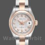 Replica Rolex Datejust 179161 Edelstahl und Everose Gold Silber Jubiläumszifferblatt 26MM Lady Replica Uhr