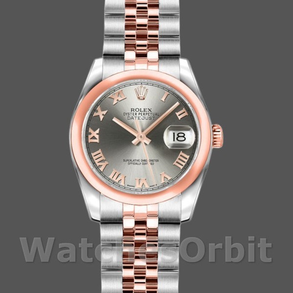 Replica Rolex Datejust 179161 Edelstahl und Everose Gold Stahl Roman Dial 26MM Lady Replica Uhr Exklusive Damen Replica Uhr kaufen
