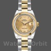 Replica Rolex Datejust 179163 Champagne Roman Dial Domed Dezel 26MM Lady Replica Uhr Exklusive Damen Replica Uhr kaufen