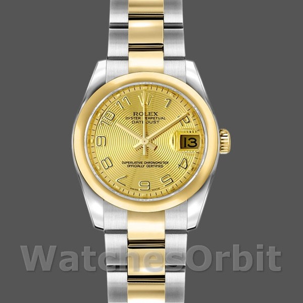 Replica Rolex Datejust 179163 Konzentrischer Kreis Champagner Zifferblatt Domed Dezel 26MM Lady Replica Uhr Exklusive Damen Replica Uhr kaufen