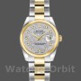 Replica Rolex Datejust 179163 Meteorite Grey Dial Domed Dezel 26MM Lady Replica Uhr