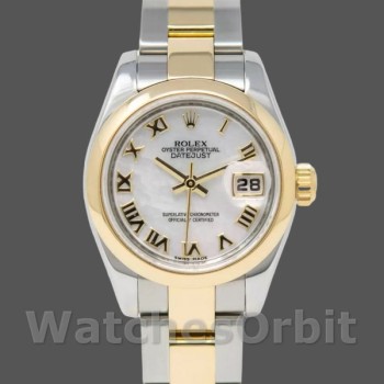Replica Rolex Datejust 179163 Mother of Pearl Roman Dial 26MM Lady Replica Uhr