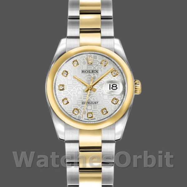 Replica Rolex Datejust 179163 Silver Jubilee Dial Domed Bezel 26MM Lady Replica Uhr Exklusive Damen Replica Uhr kaufen