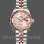 Replica Rolex Datejust 179171 Pink Roman Numeral Dial Fluted Bezel 26MM Lady Replica Uhr