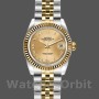 Replica Rolex Datejust 179173 Champagner Römische Ziffern Zifferblatt 26MM Lady Replica Uhr