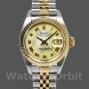 Replica Rolex Datejust 179173 Decorated Mother Of Pearl Champagne Dial 26MM Lady Replica Uhr Exklusive Damen Replica Uhr kaufen