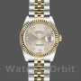 Replica Rolex Datejust 179173 Ivory Sunbeam Diamond Dial Fluted Bezel 26MM Lady Replica Uhr