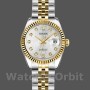 Replica Rolex Datejust 179173 Silver Jubilee Diamond Dial Fluted Bezel 26MM Lady Replica Uhr
