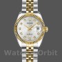 Replica Rolex Datejust 179173 Silver Jubilee Diamond Dial Fluted Bezel 26MM Lady Replica Uhr