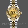 Replica Rolex Datejust 179173 Sunbeam Champagne Dial Fluted Bezel 26MM Lady Replica Uhr Exklusive Damen Replica Uhr kaufen