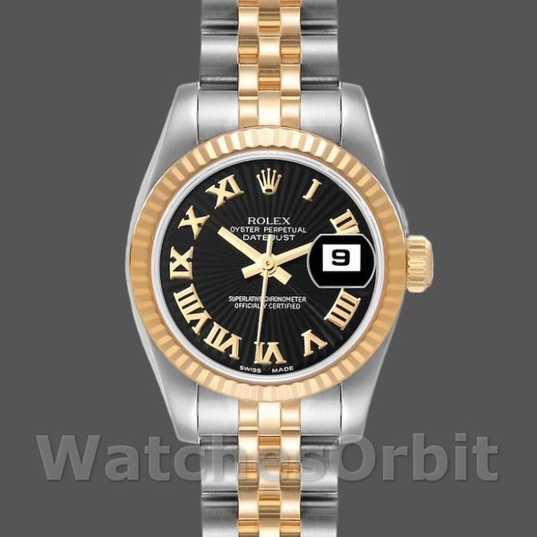 Replica Rolex Datejust 179173 Sunbeam Silver Dial Fluted Bezel 26MM Lady Replica Uhr Exklusive Damen Replica Uhr kaufen