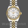 Replica Rolex Datejust 179173 White Diamond Dial Fluted Bezel 26MM Lady Replica Uhr Exklusive Damen Replica Uhr kaufen