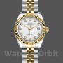 Replica Rolex Datejust 179173 White Diamond Dial Fluted Bezel 26MM Lady Replica Uhr