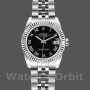 Replica Rolex Datejust 179174 Black Roman Dial Fluted Bezel 26MM Lady Replica Uhr