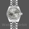 Replica Rolex Datejust 179174 Rhodium Grey Dial Fluted Bezel 26MM Lady Replica Uhr Exklusive Damen Replica Uhr kaufen