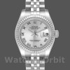 Replica Rolex Datejust 179174 Silver Roman Dial Fluted Bezel 26MM Lady Replica Uhr Exklusive Damen Replica Uhr kaufen