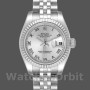 Replica Rolex Datejust 179174 Silver Roman Dial Fluted Bezel 26MM Lady Replica Uhr