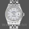 Replica Rolex Datejust 179174 White Index Dial Fluted Bezel 26MM Lady Replica Uhr Exklusive Damen Replica Uhr kaufen