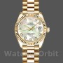 Replica Rolex Datejust 179178 Mother of Pearl Diamonds Dial Gelbgold 26MM Lady Replica Uhr