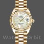 Replica Rolex Datejust 179178 Mother of Pearl White Dial Gelbgold 26MM Lady Replica Uhr