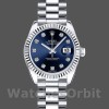 Replica Rolex Datejust 179179 Blue Diamond Dial Fluted Bezel 26MM Lady Replica Uhr Exklusive Herrenuhr Replica online kaufen