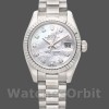 Replica Rolex Datejust 179179 Mother of Pearl Diamond Dial Fluted Bezel 26MM Lady Replica Uhr Exklusive Damen Replica Uhr kaufen