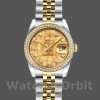Replica Rolex Datejust 179383 Crystal Gold Dust Champagne Dial 26MM Lady Replica Uhr Exklusive Damen Replica Uhr online kaufen