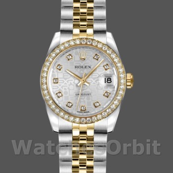 Replica Rolex Datejust 179383 Silver Jubilee Dial 26MM Lady Replica Uhr