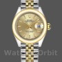 Replica Rolex Datejust 279163 Champagner Index Zifferblatt Domed Lünette 28mm Lady Replica Uhr