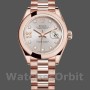 Replica Rolex Datejust 279165 Sundust Diamonds Dial Domed Bezel 28mm Lady Replica Uhr