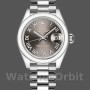 Replica Rolex Datejust 279166 Dark Grey Roman Numeral Dial Domed Bezel 28mm Lady Replica Uhr