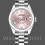 Replica Rolex Datejust 279166 Pink Roman Numeral Dial Domed Bezel 28mm Lady Replica Uhr
